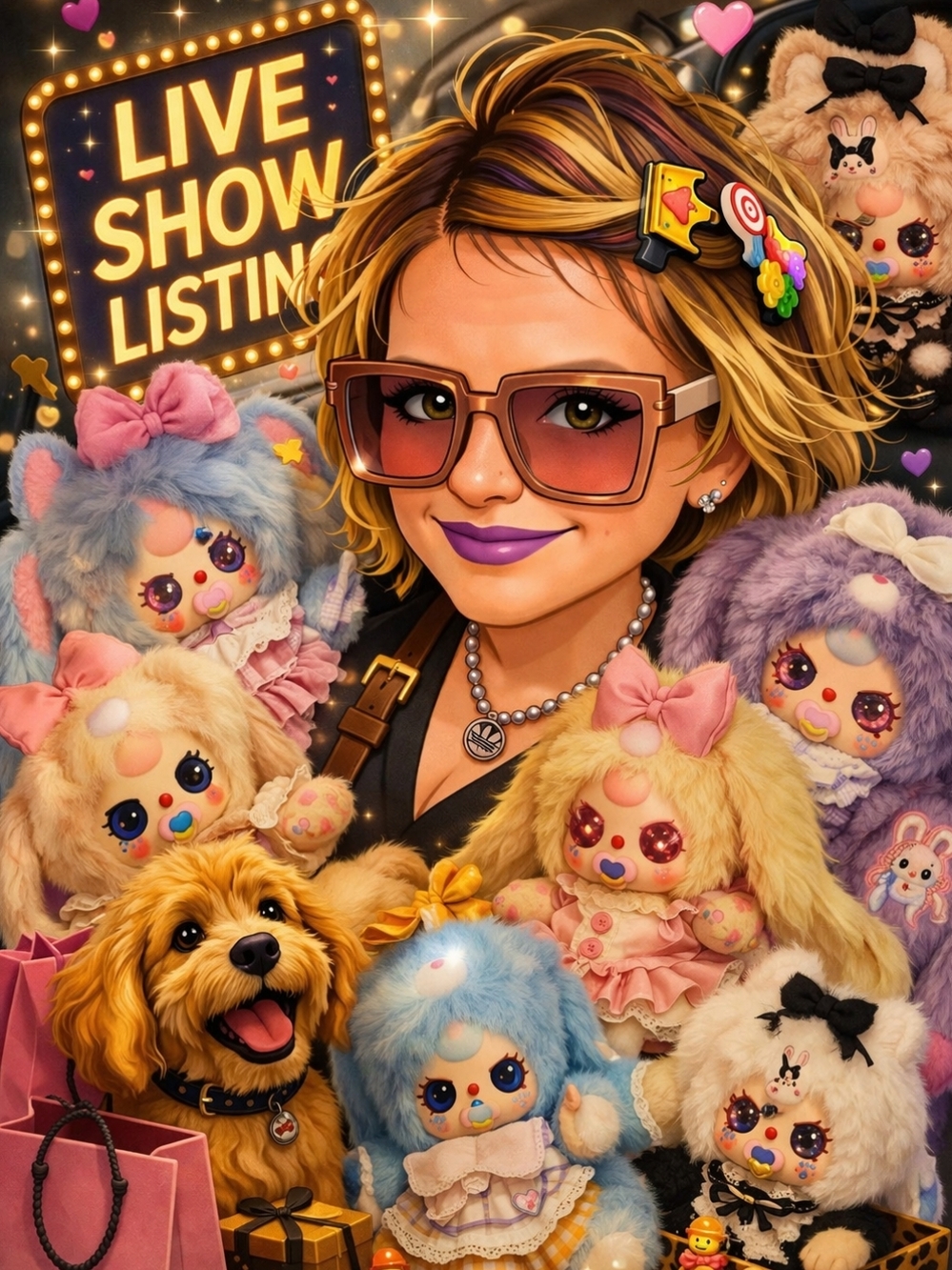 Live Show Listing. All details described on live show.No Cancel.No Accid…